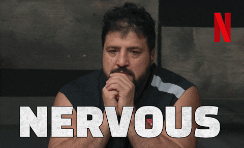 Nervous GIF by Netflix Korea