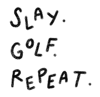 Girl Golf Sticker by Catharina Stewart