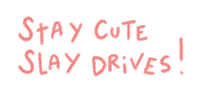 Golf Stay Cute Sticker by Catharina Stewart