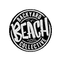 backyardbeachcollective backyard backyard beach collective backyardbeachcollective backyard beach Sticker
