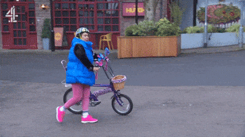 Mind Your Own Business Pink GIF by Hollyoaks