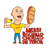 Messi Canarias Sticker by Rudy Ruymán