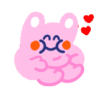 Bunny Self Love Sticker