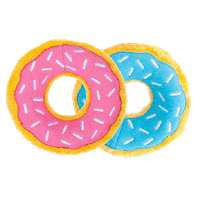 Sweets Doughnuts Sticker by Pawsitive pet
