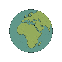 EarthPrints travel holiday science world Sticker