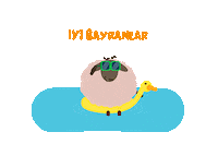 Kutlama Inek Sticker by Tambu Klavye