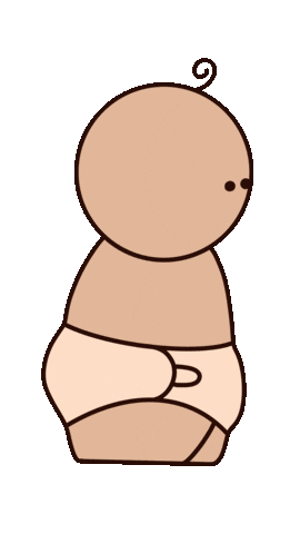 Baby Walking Tchoup Sticker