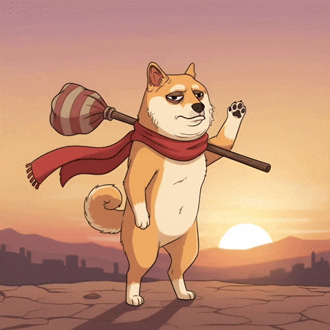 Tired Shiba Inu GIF by Doge Pound