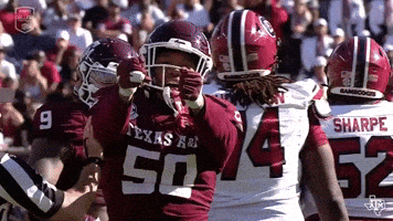 College Football GIF by Texas A&M Athletics