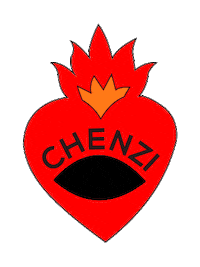 chenziok corazon llama chenzi corazn chenzi Sticker