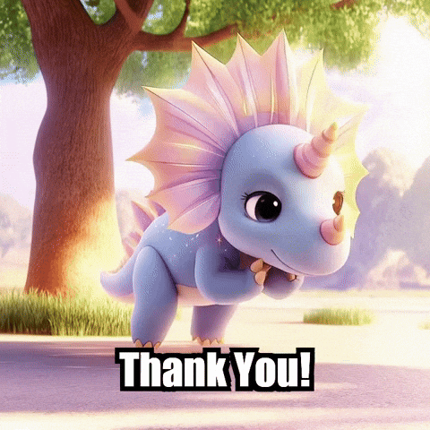 Appreciation Thank You GIF by Divineasaur