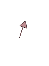 Arrow Point Sticker