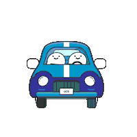 Waze Carpool Sticker by Vai de Carona