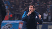 happy celebration GIF by Olympique de Marseille