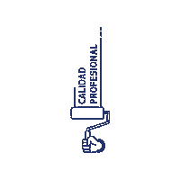 isaval pintor profesional rodillo isaval Sticker