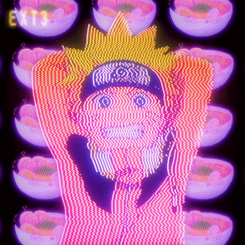 Polygon1993 giphyupload art anime glitch GIF