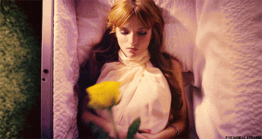 as dead as it gets bella thorne GIF