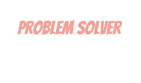 Problem Solve Sticker