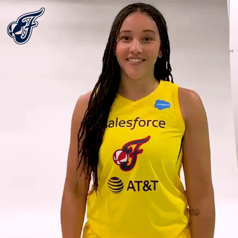 Whats Up Smile GIF by Indiana Fever
