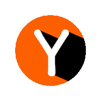 Orange Abc Sticker