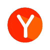 Orange Abc Sticker