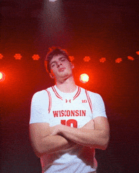 Badgers Basketball GIF by Wisconsin Badgers