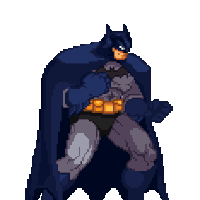 batman char STICKER