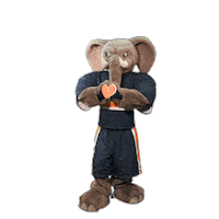 elephant love Sticker by Cal State Fullerton