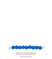 Montessori Perlas Sticker by Carmen Rodríguez
