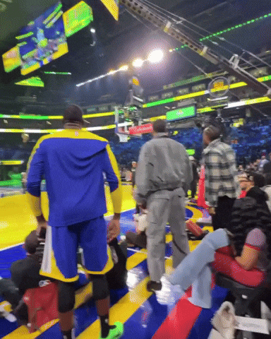 Jumping Steph Curry GIF by NBA
