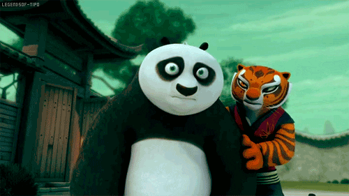 kung fu panda awww GIF