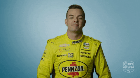 Pointing Down Number 1 GIF by INDYCAR