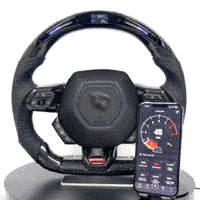 ohcmotors ohcmotors ledsteeringwheel carbonfibersteeringwheel r8steering wheel GIF