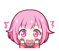 Shocked Emu Sticker