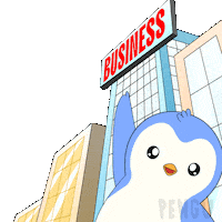 Work Business Sticker by Pudgy Penguins