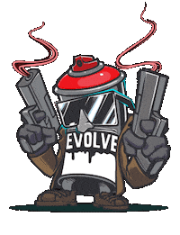 Evolve Sticker by THE GIMME PROJECT