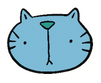 Sad Cat Sticker