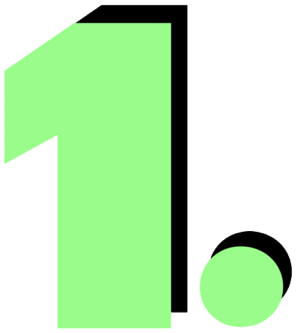 dlfnova giphyupload one first numbers Sticker