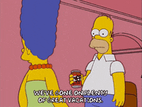 drunk homer simpson GIF
