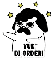 Shopping Add To Cart Sticker by escobark.id