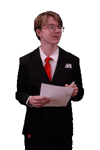 Manager Collega Sticker by Dirk van den Broek