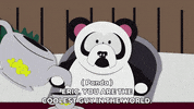 panda GIF by South Park 