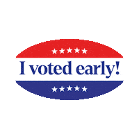 Sticker Voting Sticker by Kamala Harris