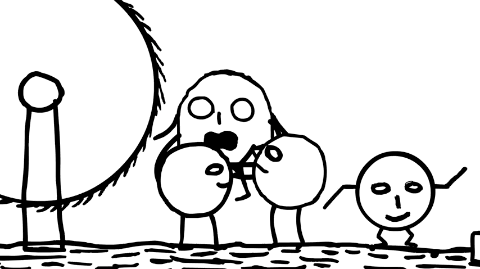 illustration line drawing GIF by David Shrigley