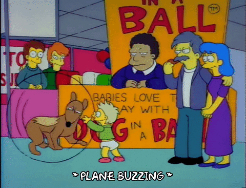 Flying Season 3 GIF by The Simpsons