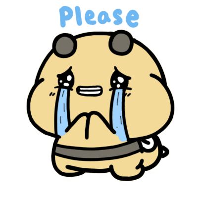 bubble tea crying Sticker by Aminal Stickers
