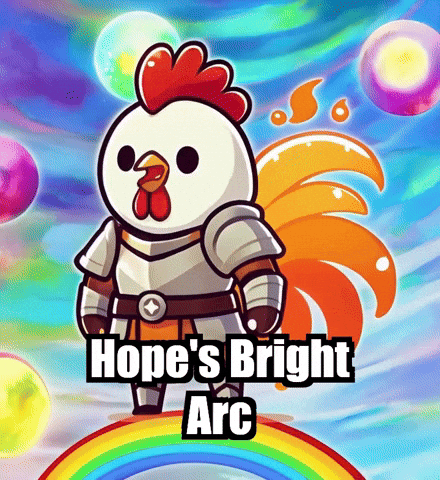 Rainbow Hope GIF by Zorooster