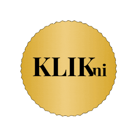Gold Klikni Sticker by ReVitta