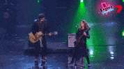Rock And Roll Guitar GIF by The Voice Australia