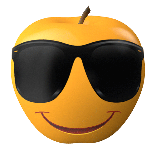 emoji apple Sticker by Innovation Leo Burnett